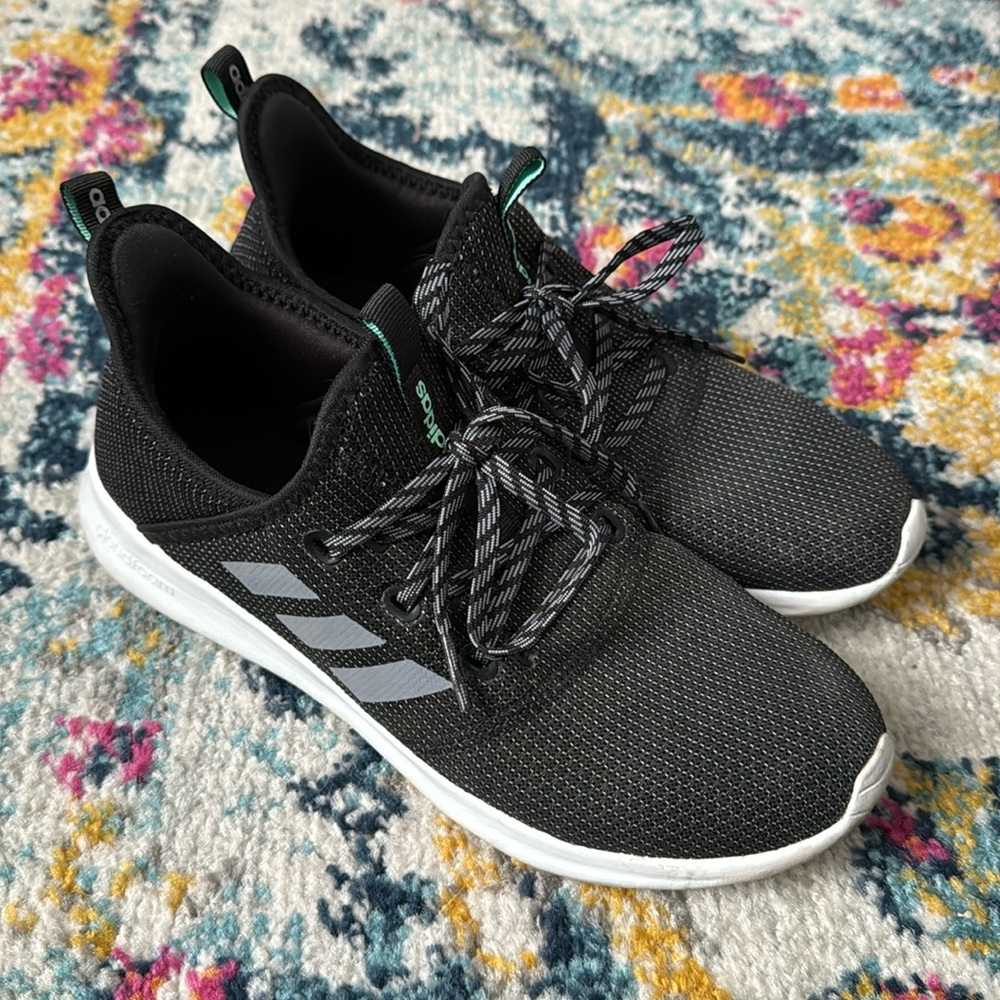 Adidas Cloud Foam 2.0 Bloggers Favorite Slip On Walking Athletic Shoe Size 8